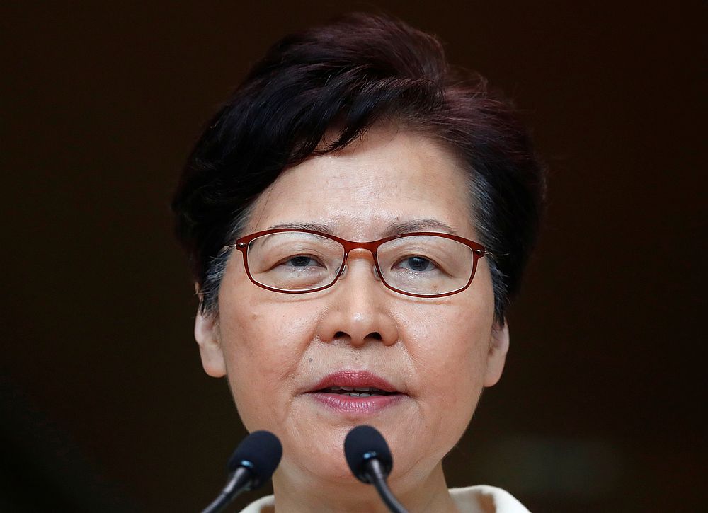 Hong Kong's Chief Executive Carrie Lam holds a news conference in Hong Kong September 3, 2019. u00e2u20acu201d Reuters pic 