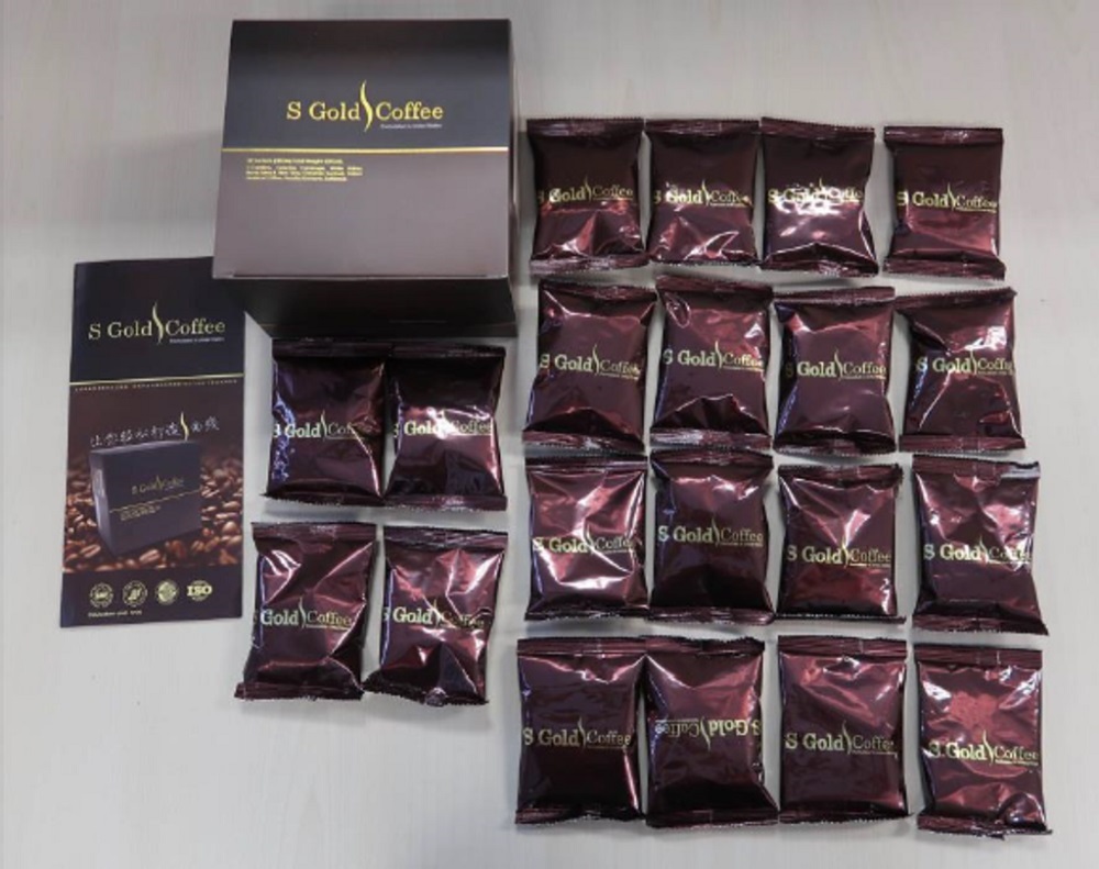 S Gold Coffee is sold on social media platforms and local e-commerce websites for slimming. u00e2u20acu201d TODAY pic