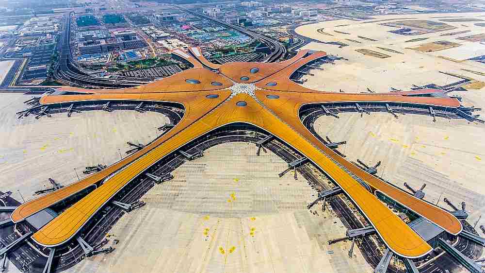 A view of the terminal of the new Beijing Daxing International Airport June 28, 2019.  u00e2u20acu201d AFP pic