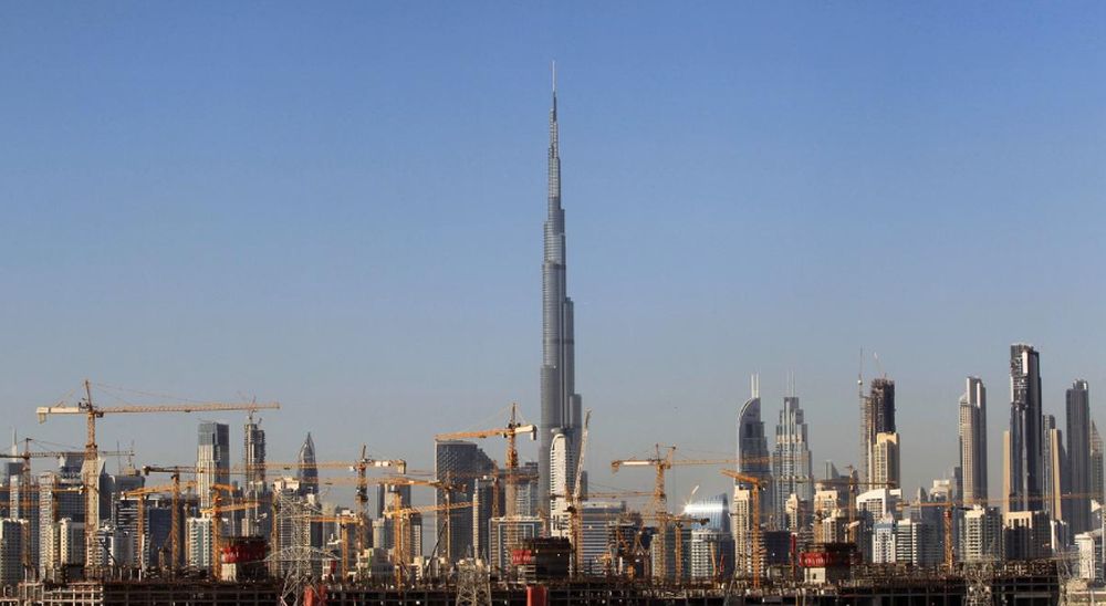 General view of Dubaiu00e2u20acu2122s cranes at a construction site in Dubai, UAE, December 18, 2018. u00e2u20acu201d Reuters pic