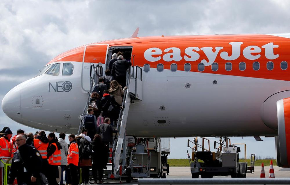 Passengers board an easyJet plane at Nantes-Atlantique airport in Bouguenais near Nantes, France, April 4, 2019. u00e2u20acu201d Reuters pic