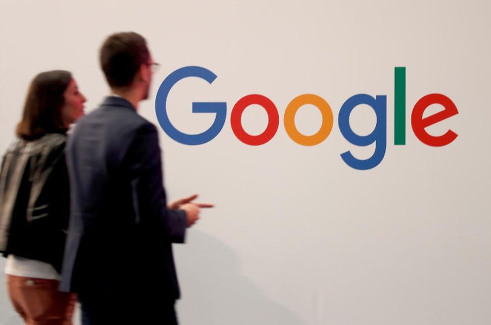 Visitors pass by the logo of Google at the high profile start-ups and high tech leaders gathering, Viva Tech, in Paris, France, May 16, 2019. u00e2u20acu201d Reuters pic