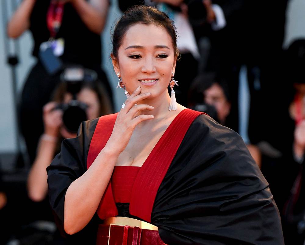 Gong Li during Red Carpet arrivals for the film 'Saturday Fiction' at the 76th Venice Film Festival September 4, 2019. u00e2u20acu201d Reuters pic