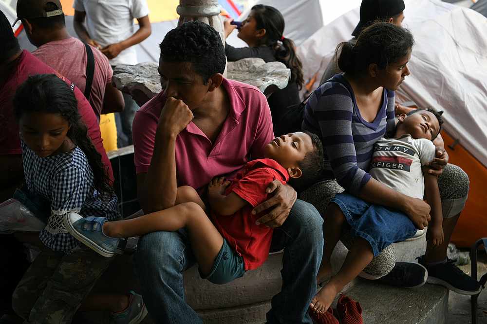 Honduran asylum seekers sent back to Mexico from the US at the Gateway International Bridge in Matamoros, Tamaulipas, Mexico August 24, 2019. u00e2u20acu201d Reuters pic
