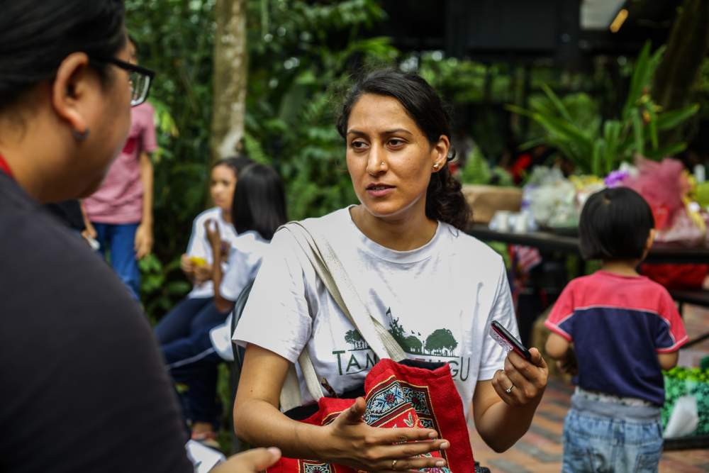 Human Library’s head coordinator Mienal Hussein speaks to Malay Mail at Taman Tugu Negara in Kuala Lumpur September 8, 2019. ― Picture by Ahmad Zamzahuri