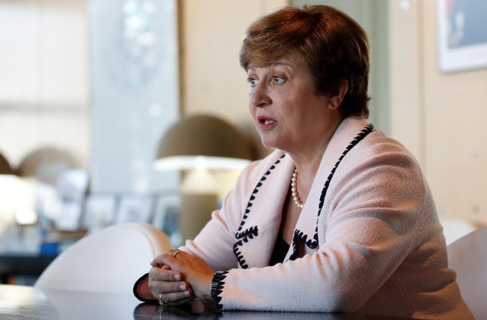 Kristalina Georgieva, World Bank CEO and European candidate to become the new head of the IMF, attend a meeting with French Finance Minister Bruno Le Maire (not seen) at the Bercy Finance Ministry in Paris, August 23, 2019. u00e2u20acu201d Reuters pic