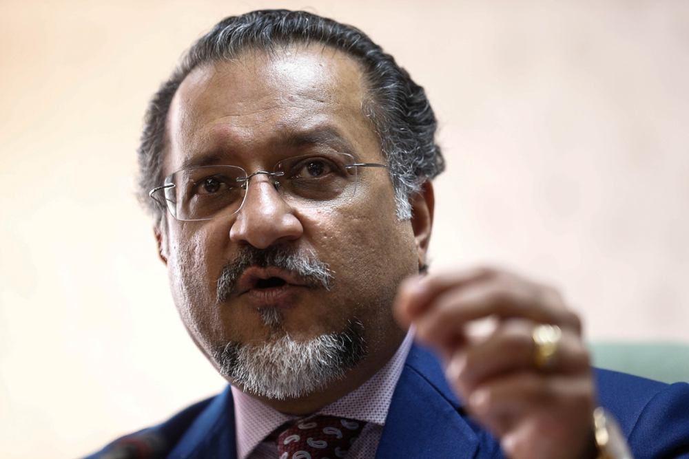 Penang state exco Jagdeep Singh Deo speaks to reporters during a press conference in George Town September 10, 2019. u00e2u20acu201d Picture by Sayuti Zainudin