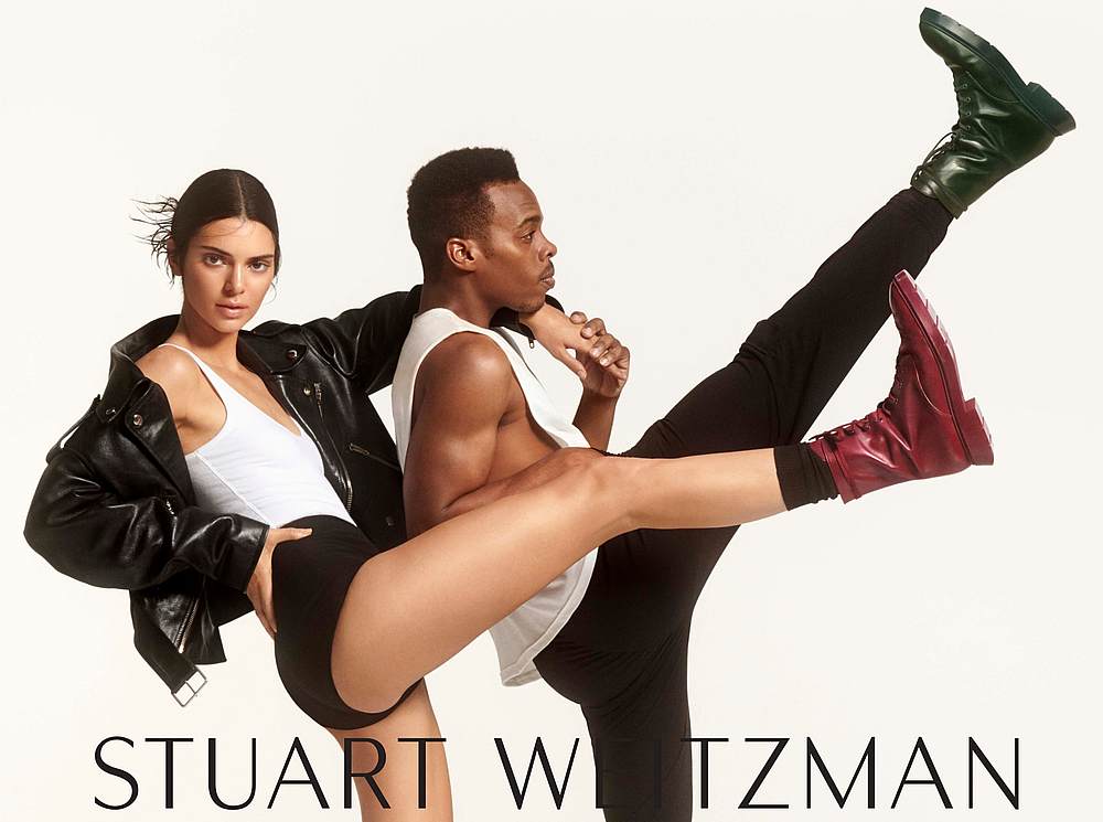 Kendall Jenner teamed up with Lil Buck for the Stuart Weitzman brand. u00e2u20acu201d Picture courtesy of Stuart Weitzman