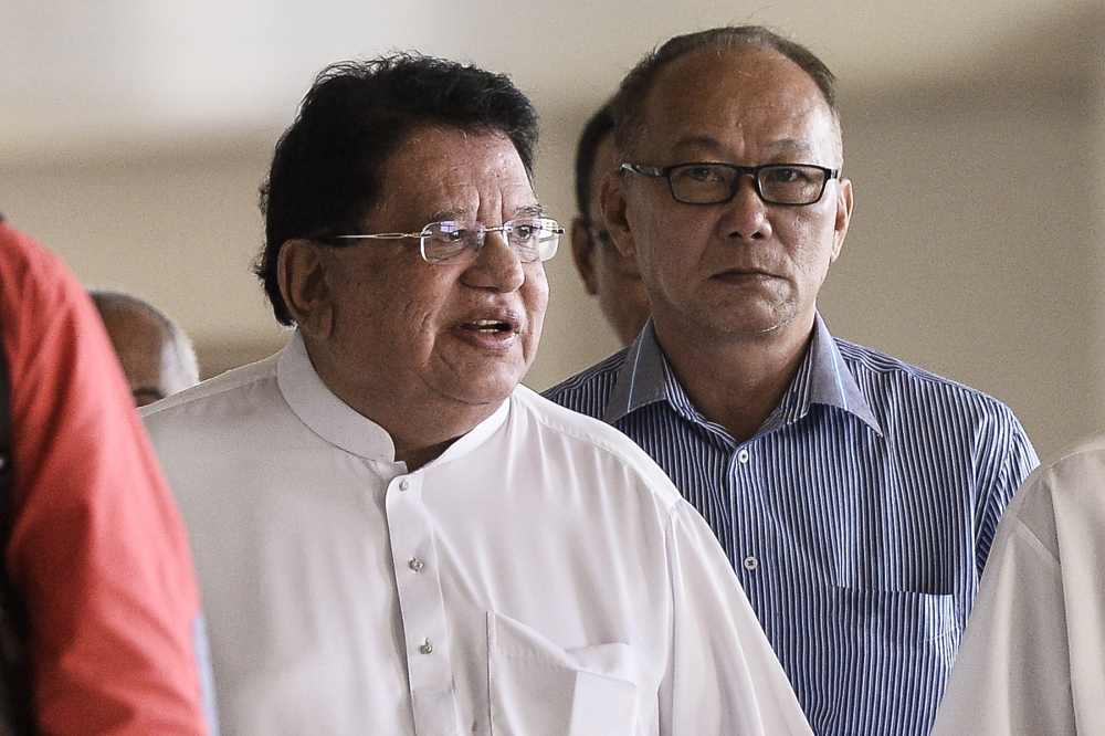 Datuk Seri Tengku Adnan Tengku Mansor arrives at the Kuala Lumpur High Court September 20,2019. u00e2u20acu2022 Picture by Miera Zulyana