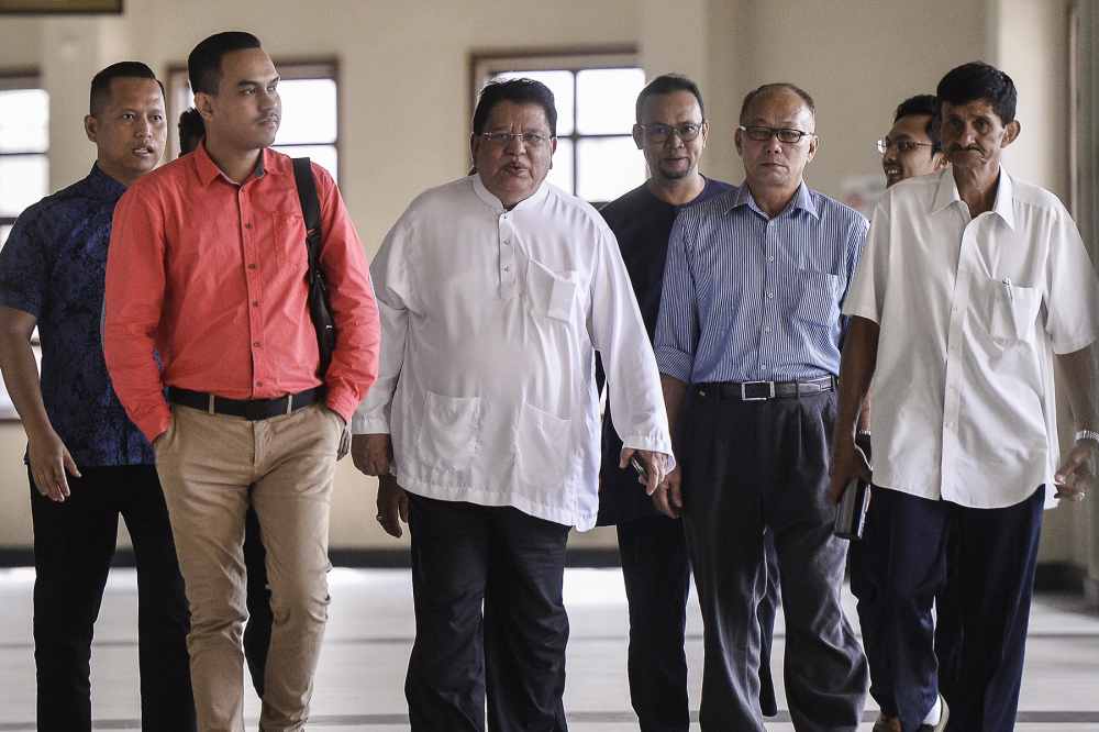 Datuk Seri Tengku Adnan Tengku Mansor arrives at the Kuala Lumpur High Court September 20,2019. u00e2u20acu2022 Picture by Miera Zulyana