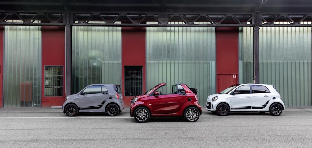 Smart unveils ForTwo and FourFour models in Frankfurt. u00e2u20acu201d Handout via AFP