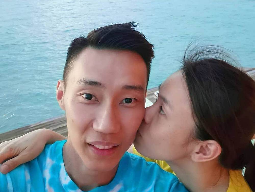 The couple is currently on a long-awaited honeymoon in the Maldives. u00e2u20acu201d Picture from Instagram/leechongweiofficial