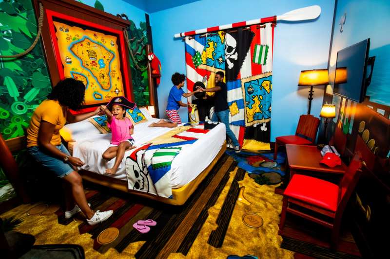 Pirate Island Hotel at Legoland Florida Resort. u00e2u20acu2022 Picture courtesy of Legoland Florida Resort via AFP