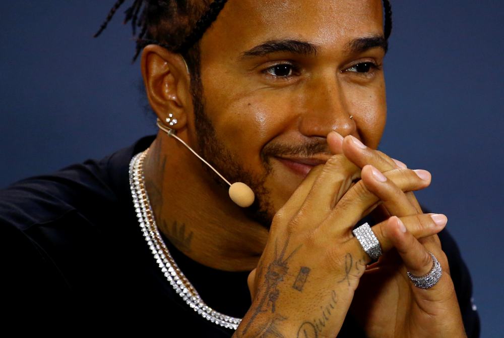 Mercedes' Lewis Hamilton during a press conference ahead of the Singapore Grand Prix, September 19, 2019. u00e2u20acu2022 Reuters pic