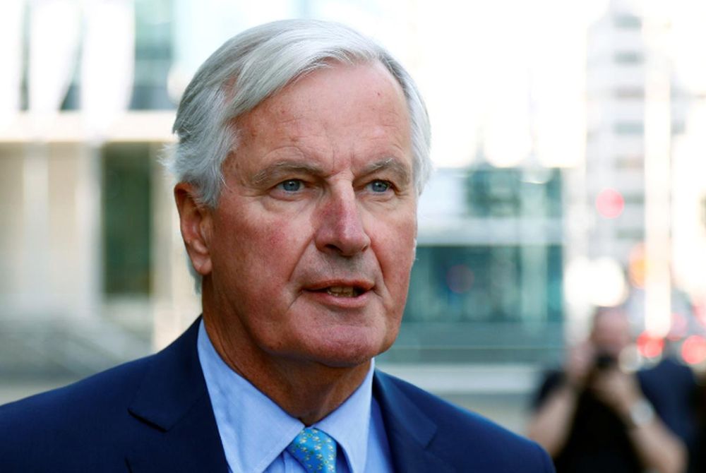 European Unionu00e2u20acu2122s chief Brexit negotiator Michel Barnier arrives at a meeting with European Council President Donald Tusk (not pictured) in Brussels, Belgium, August 22, 2019. u00e2u20acu201d Reuters pic