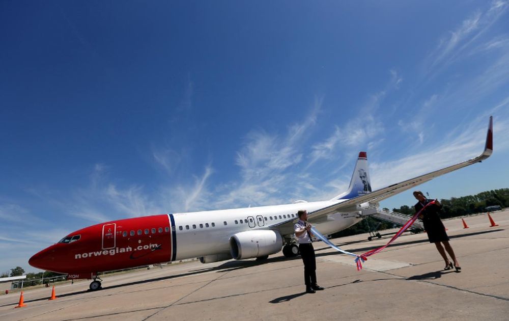 A Norwegian Air Boeing 737-800 is seen during the presentation of Norwegian Air first low cost transatlantic flight service from Argentina at Ezeiza airport in Buenos Aires, Argentina, March 8, 2018. u00e2u20acu201d Reuters pic