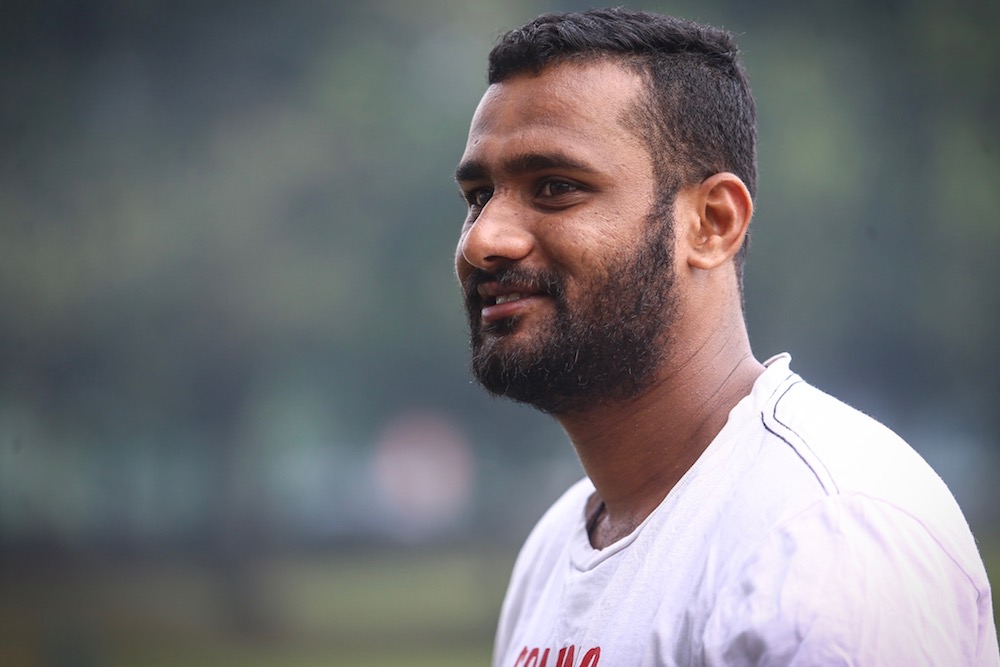 Marketing executive S. Vijendran during the interview at Taman Tasik Metropolitan in Kepong September 16, 2019. — Picture by Hari Anggara