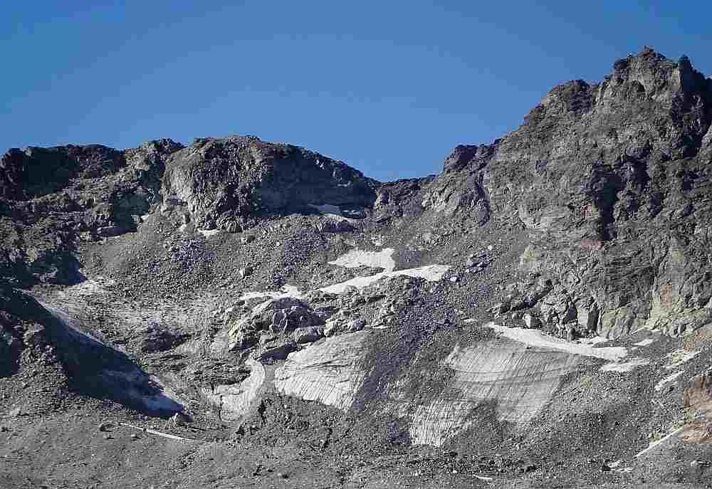 The vanished Pizol glacier in the Swiss Alps, above Mels September 4, 2019 u00e2u20acu201d Matthias Huss/ETH technical university Zurich pic via AFP
