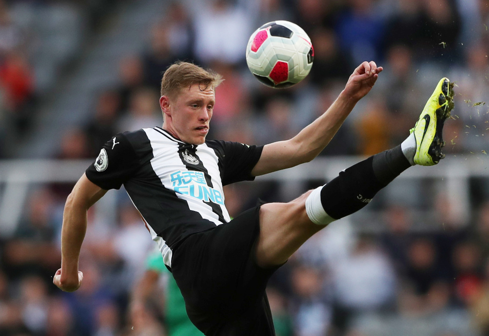 Newcastle Unitedu00e2u20acu2122s Sean Longstaff in action during their Premier League match against Watford at St Jamesu00e2u20acu2122 Park, Newcastle August 31, 2019. u00e2u20acu201d Reuters pic