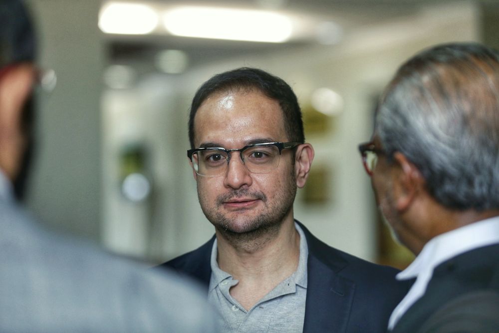 Riza Aziz is pictured at the Kuala Lumpur High Court, September 23, 2019. u00e2u20acu2022 Picture by Ahmad Zamzahuri