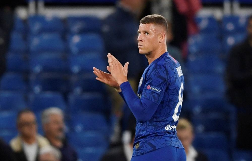Chelsea's Ross Barkley looks dejected as he applauds the fans at the end of the match against Valencia, September 18, 2019. u00e2u20acu2022 Reuters pic