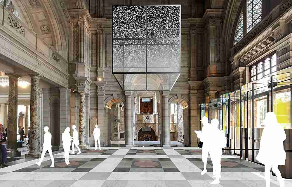 Rendering of Sam Jacob's installation 'Sea Things,' on view at the V&A during the London Design Festival u00e2u20acu201d Image courtesy of London Design Festival via AFP