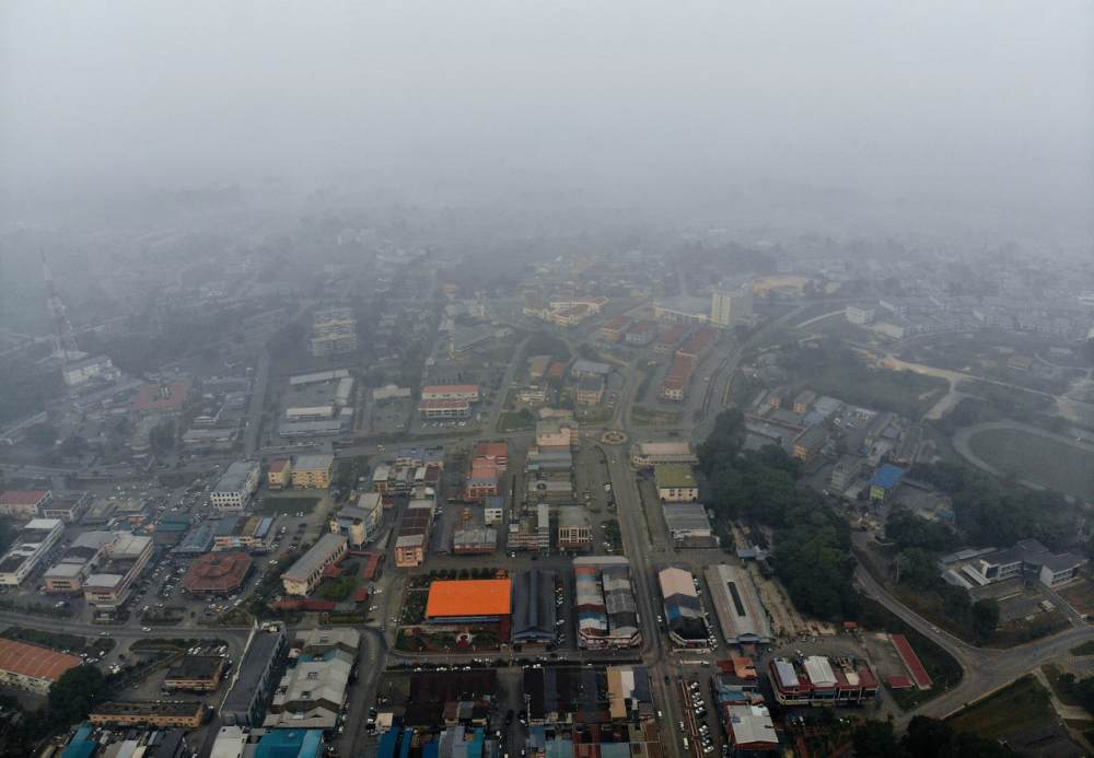 API reading in Sarawaku00e2u20acu2122s Sri Aman soared to 362 as of 7am. u00e2u20acu2022 Bernama pic