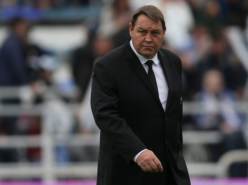 All Blacks coach Steve Hansen is on a mission for New Zealand's third consecutive World Cup win. u00e2u20acu2022 Reuters pic