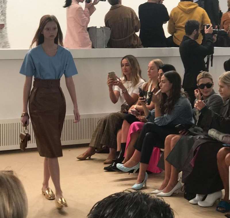 The Tod's show in Milan. u00e2u20acu2022 Picture courtesy of Paris Modes TV via AFP