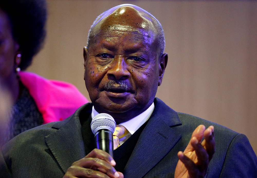 Uganda's President Yoweri Museveni at the World Economic Forum (WEF) annual meeting in Davos, Switzerland, January 24, 2019. u00e2u20acu201d Reuters pic