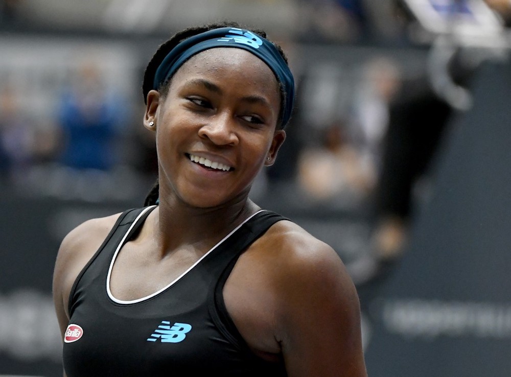 Cori Gauff of US reacts during the WTA-Upper Austria Ladies final against Jelena Ostapenko of Latvia in Linz, Austria October 13, 2019. u00e2u20acu201d AFP pic