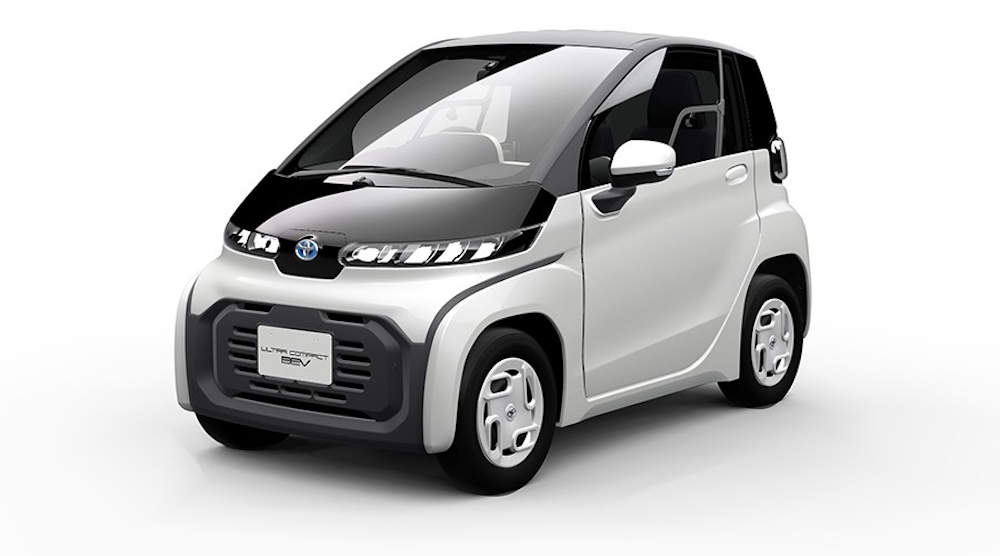 Toyota to display production-ready Ultra-Compact BEV at the 2019 Tokyo Motor Show. u00e2u20acu201d Handout via AFP