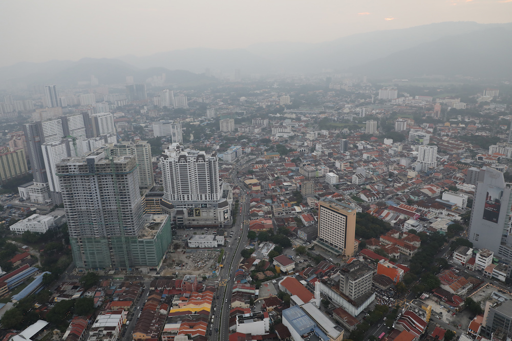 A general view of the George Town skyline, September 20, 2019. u00e2u20acu201d Reuters pic