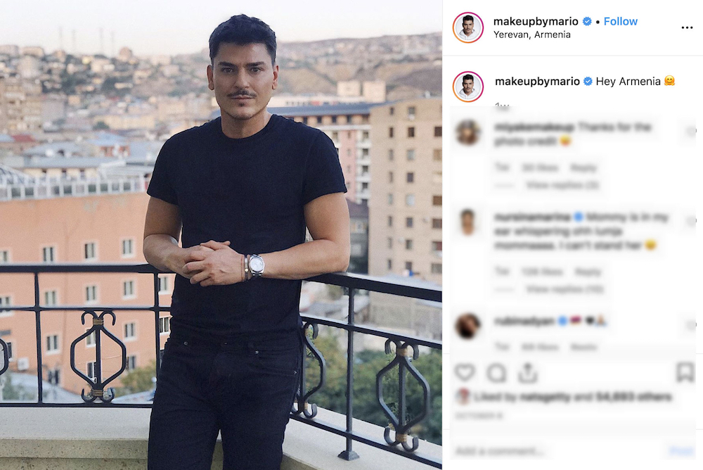 Instagram Mario Dedivanovic (@makeupbymario) 2019 u00e2u20acu201d Picture courtesy of Instagram / @makeupbymario