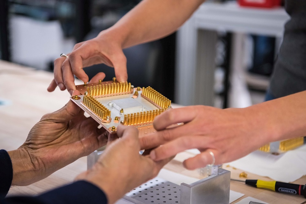 A handout picture from October 2019 shows a component of Googleu00e2u20acu2122s Quantum Computer in the Santa Barbara lab, California. u00e2u20acu201d Reuters pic