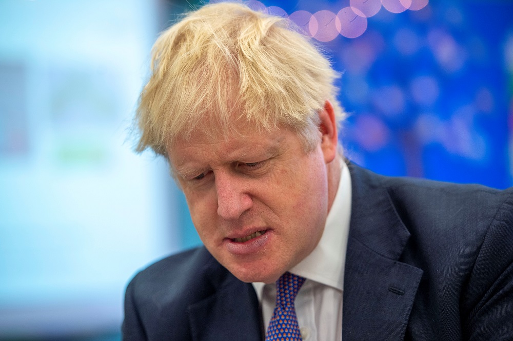 British Prime Minister Boris Johnson visits Middleton Primary School In Milton Keynes, Britain October 25, 2019. u00e2u20acu201d Reuters pic
