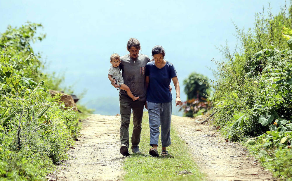 The owners of Permaculture Farm Amy Tan and her husband Vladislav Kuta were left devastated after the farm in Lenggong was closed following eviction by the state government. — Picture by Farhan Najib