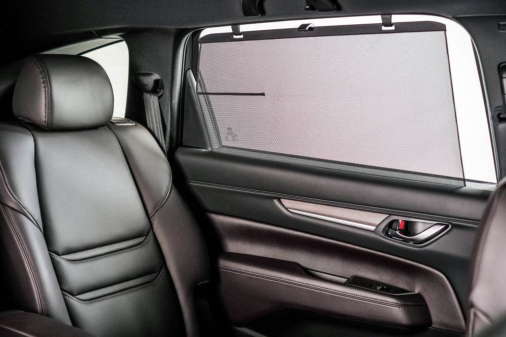 The passenger windows of the CX-8 also come with a roll-up sunshade — perfect for reducing the glare of our sunny Malaysian weather. — Picture courtesy of Mazda Malaysia