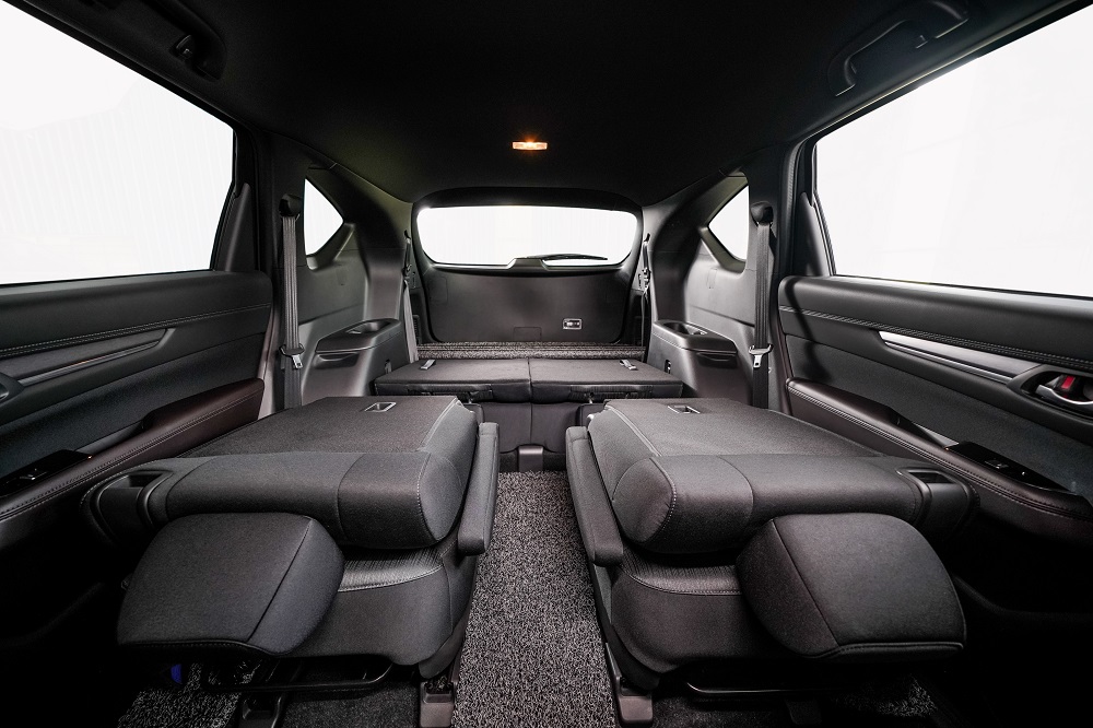 When the seats are pushed down, there’s plenty of room in the boot. — Picture courtesy of Mazda Malaysia