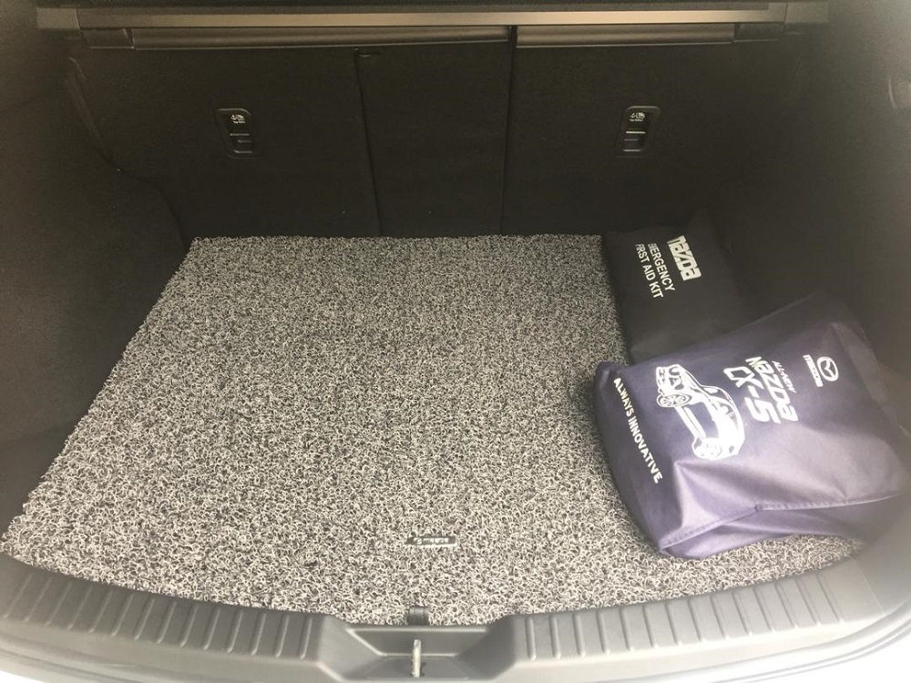 The CX-5 Turbo also provides plenty of boot space. — Picture by Mark Ryan Raj