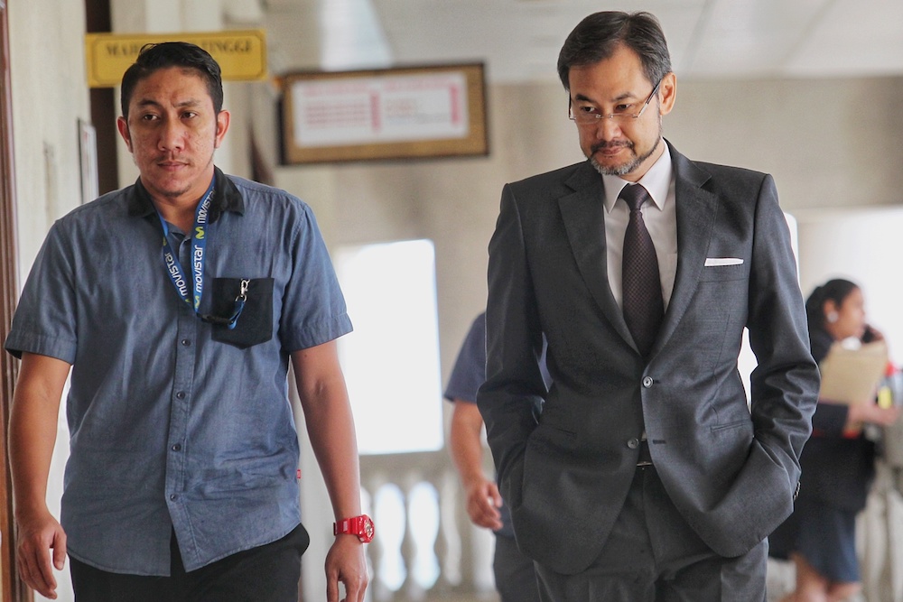 Former 1MDB CEO Datuk Shahrol Azral Ibrahim Halmi is pictured at the Kuala Lumpur High Court October 7, 2019. u00e2u20acu201d Picture by Ahmad Zamzahuri