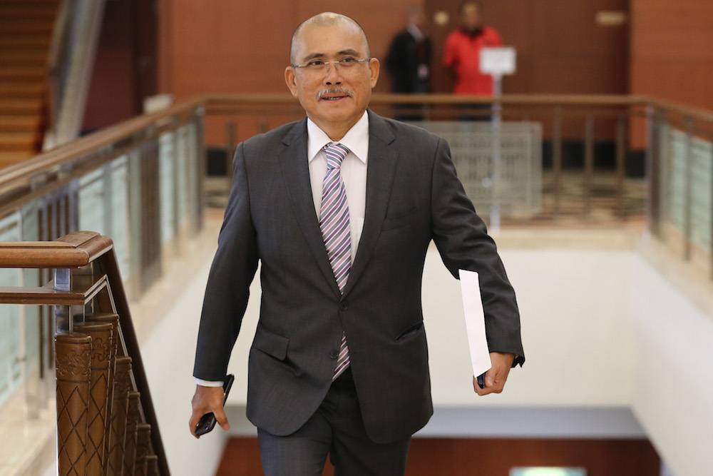 Beluran MP Datuk Seri Ronald Kiandee is pictured in Parliament October 7, 2019. u00e2u20acu201d Picture by Yusof Mat Isa