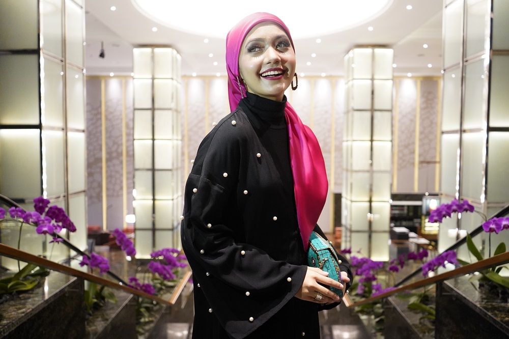 Iffah Hijab aims to make luxury silk an affordable fashion staple for all women. u00e2u20acu201d Picture courtesy of Iffah Hijab