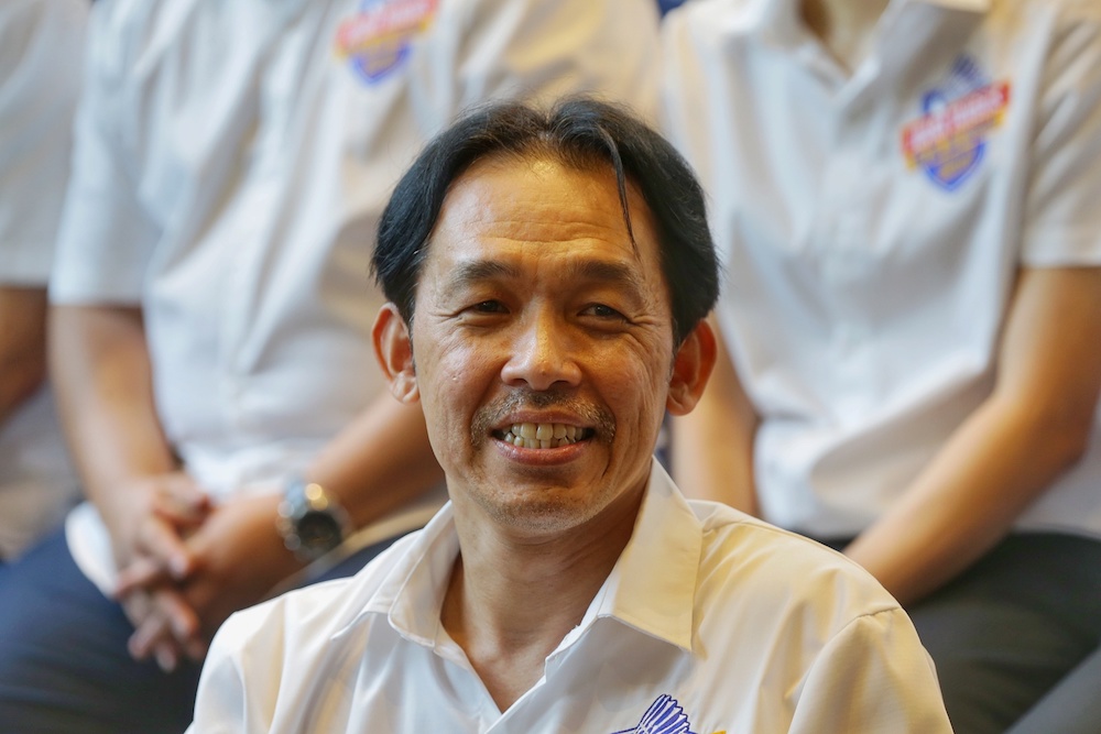 Malaysian badminton legend Rashid Sidek attends the ‘Juara Tangkis Juara Tangkis Tun Dr Siti Hasmah’ ceremony in Petaling Jaya October 9, 2019. — Picture by Ahmad Zamzahuri