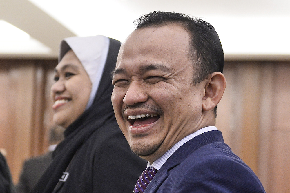 Maszlee Malik attends Parliament October 9, 2019. u00e2u20acu201d Picture by Miera Zulyana
