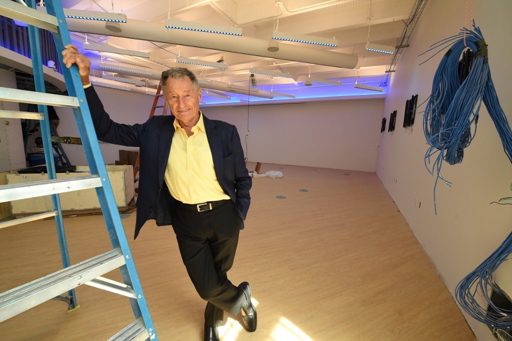 Dr. Leonard Kleinrock poses in his new lab under construction at the University of California Los Angeles (UCLA) on September, 24, 2019 in Los Angeles, California. u00e2u20acu201du00c2u00a0AFP pic