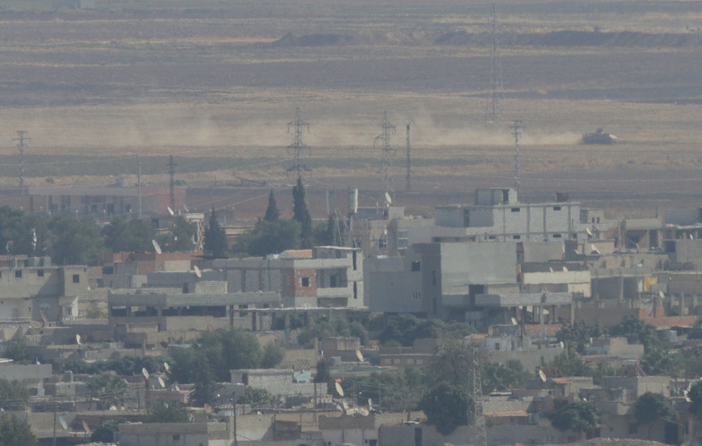 View shows the Syrian town of Ras al-Ain is seen from the Turkish border town of Ceylanpinar, Sanliurfa province, Turkey, October 15, 2019. u00e2u20acu201d Reuters pic