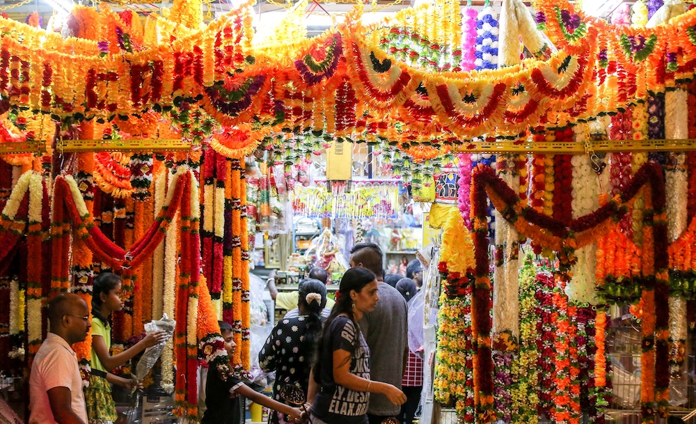 People shop in Little India in Ipoh October 23, 2019, in preparation for Deepavali. u00e2u20acu201d Picture by Farhan Najib