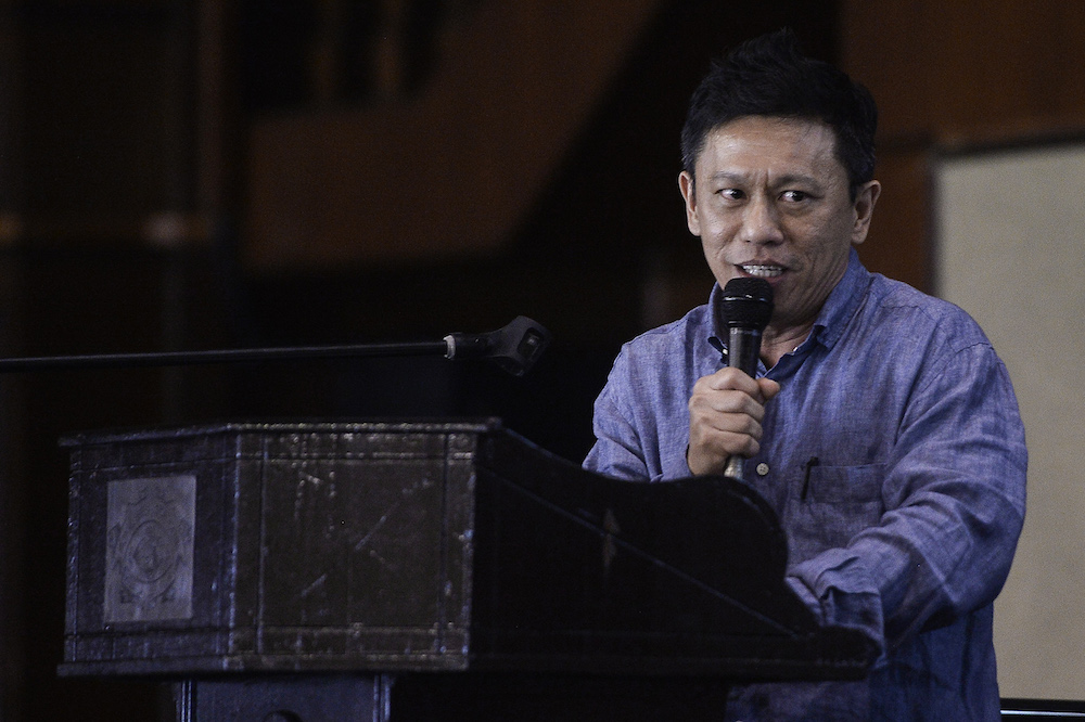 Datuk Seri Ti Lian Ker speaks during u00e2u20acu02dcPerdana Forum: Whither Maruah Malaysia 2.0u00e2u20acu2122 in Kuala Lumpur October 25, 2019. u00e2u20acu201d Picture by Miera Zulyana