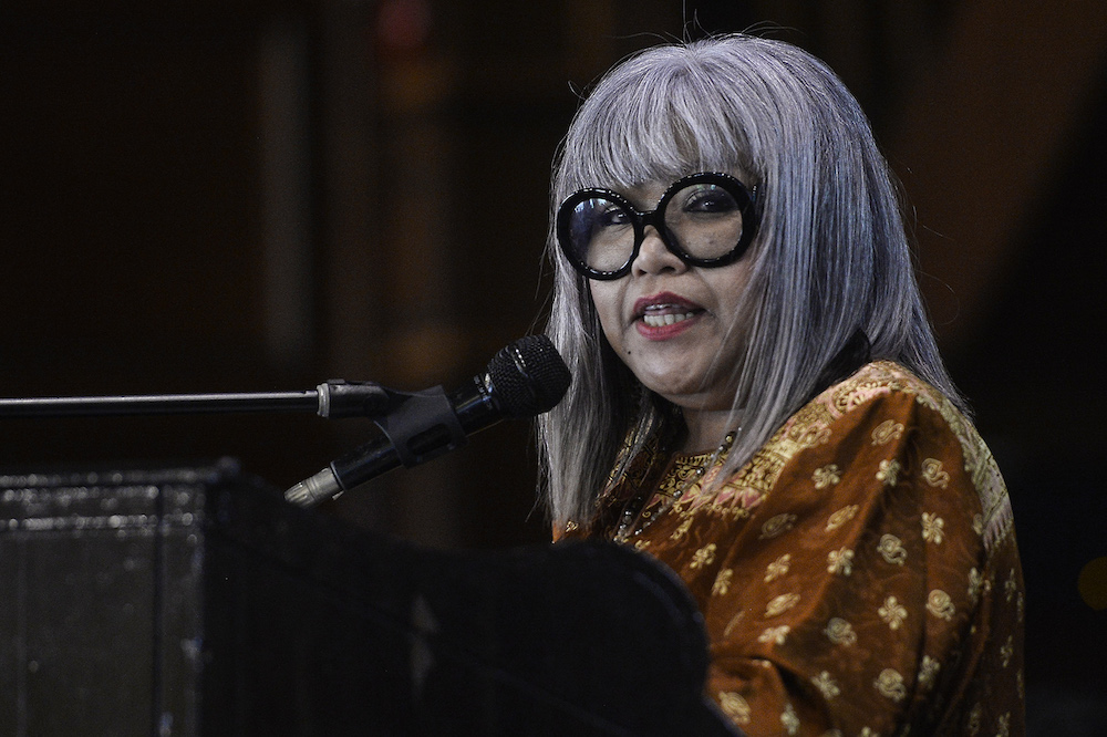 Siti Kassim speaks during ‘Perdana Forum: Whither Maruah Malaysia 2.0’ in Kuala Lumpur October 25, 2019. — Picture by Miera Zulyana